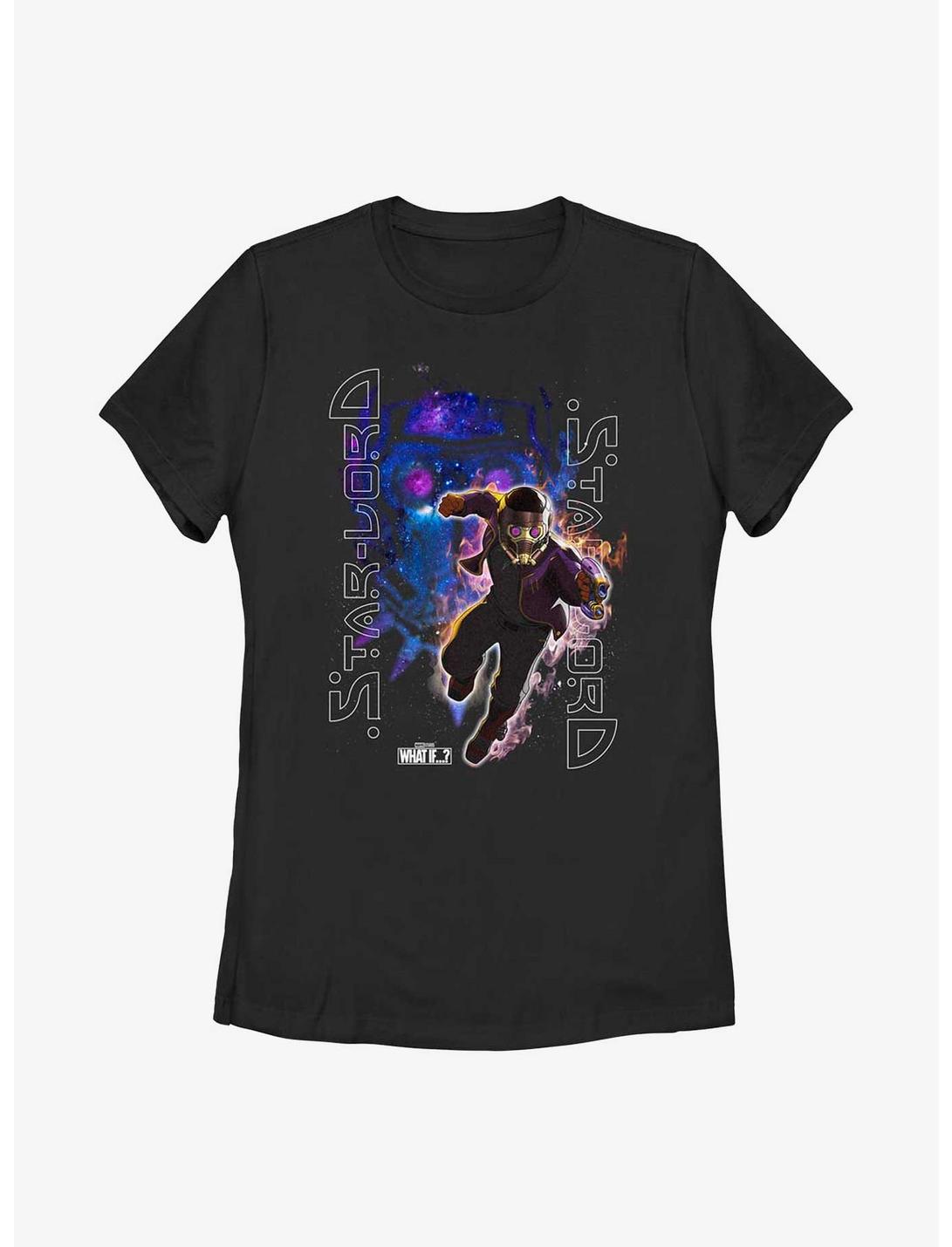 Marvel What If...? Galaxy King Womens T-Shirt, BLACK, hi-res