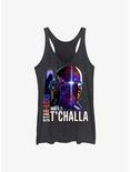 Marvel What If...? Watcher T'Challa Womens Tank Top, BLK HTR, hi-res