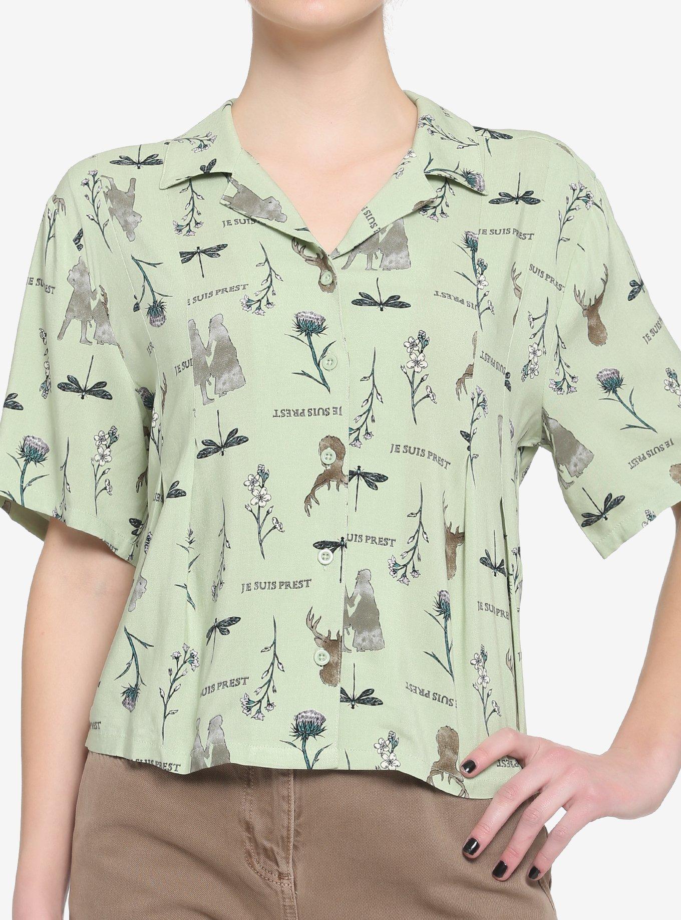 Outlander Floral Woven Button-Up, MULTI, hi-res