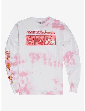 Cardcaptor Sakura Chibi Character Panels Tie-Dye Long Sleeve T-Shirt - BoxLunch Exclusive, , hi-res