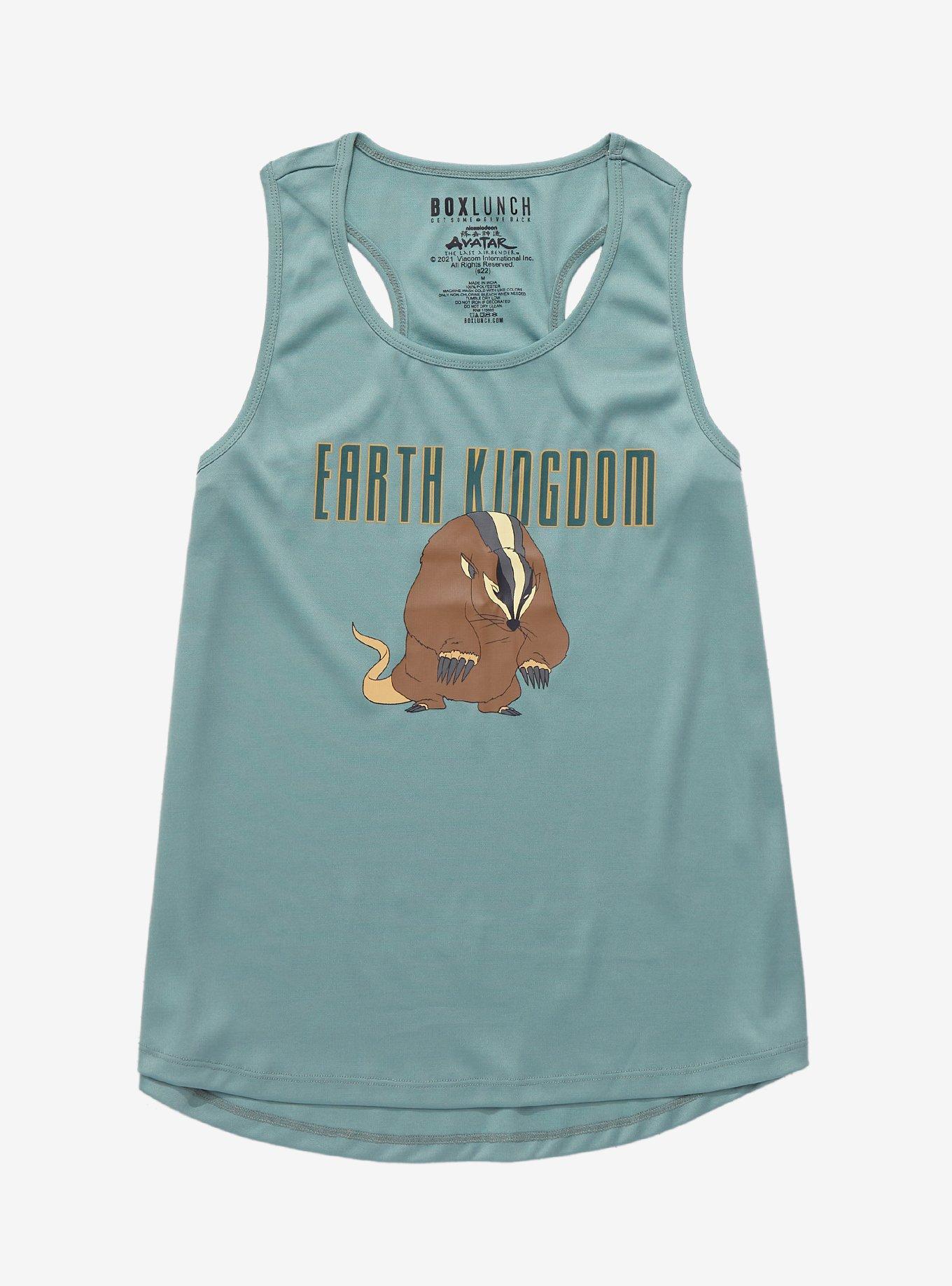 Avatar: The Last Airbender Earth Kingdom Badgermole Women's Tank Top - BoxLunch Exclusive, , hi-res