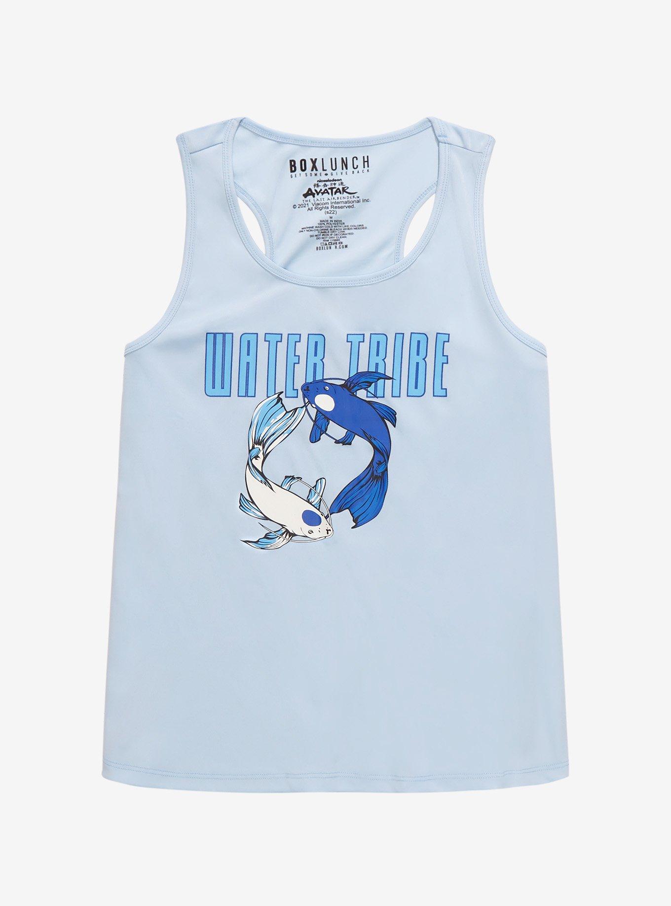 Avatar: The Last Airbender Water Tribe Women's Tank Top - BoxLunch Exclusive, LIGHT BLUE, hi-res