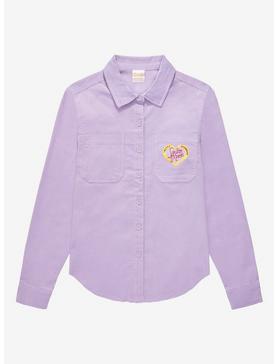 Pretty Guardian Sailor Moon Neo Queen Serenity & King Endymion Women’s Corduroy Overshirt - BoxLunch Exclusive, , hi-res