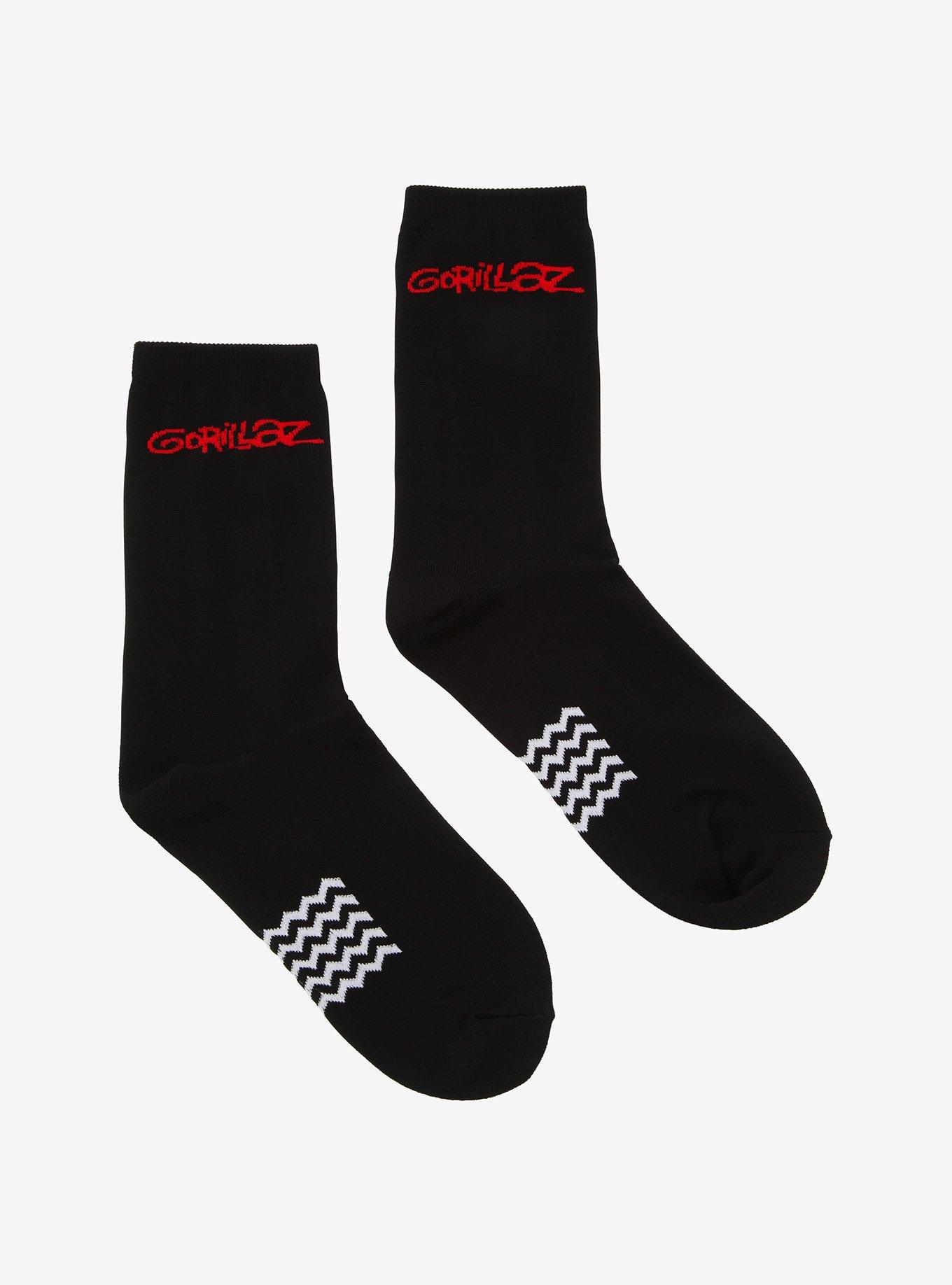 Gorillaz Logo Crew Socks, , hi-res