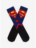 DC Comics Superman Suit Crew Socks, , hi-res