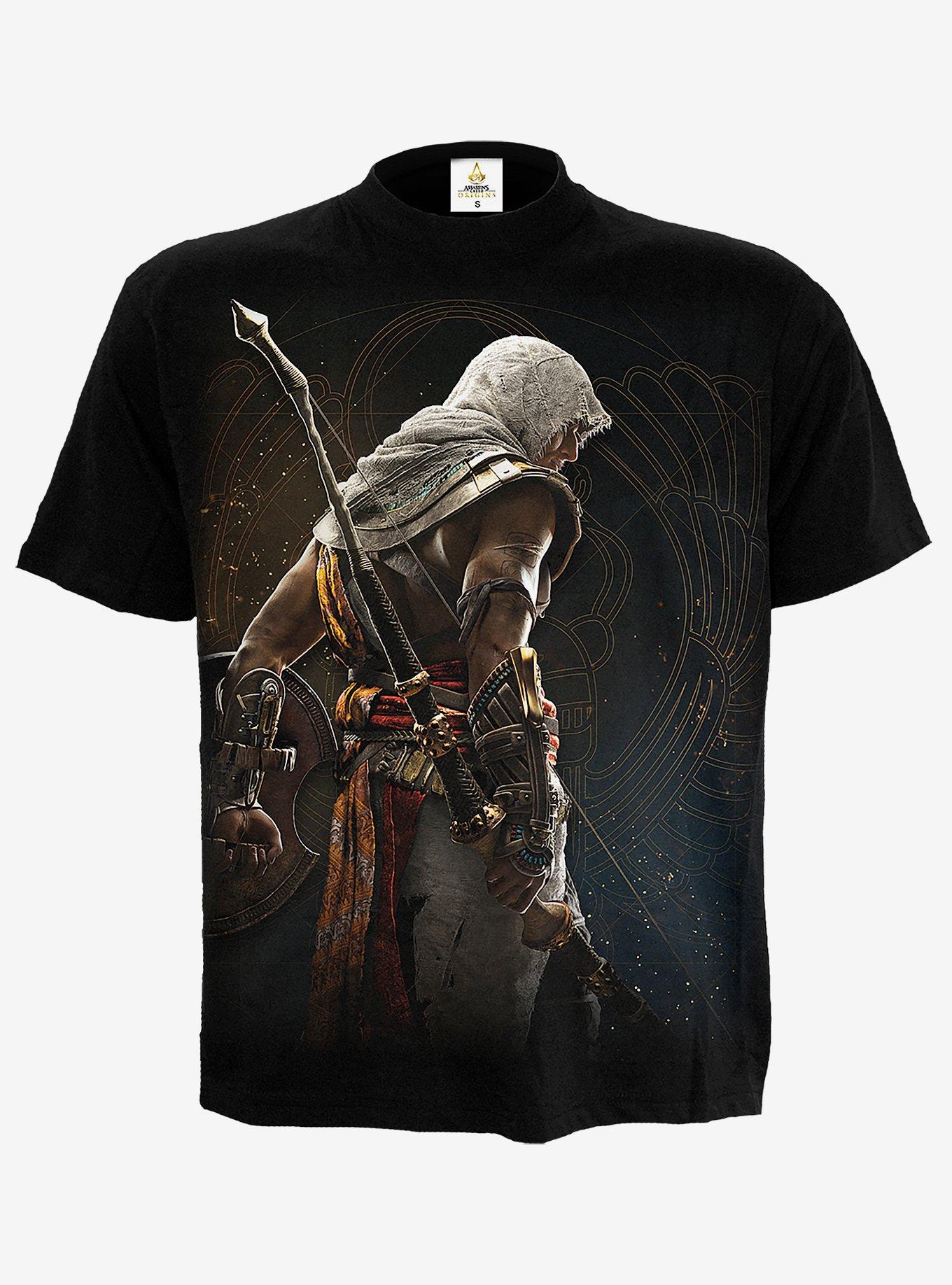 Assassin'S Creed Origins Bayek T-Shirt, BLACK, hi-res