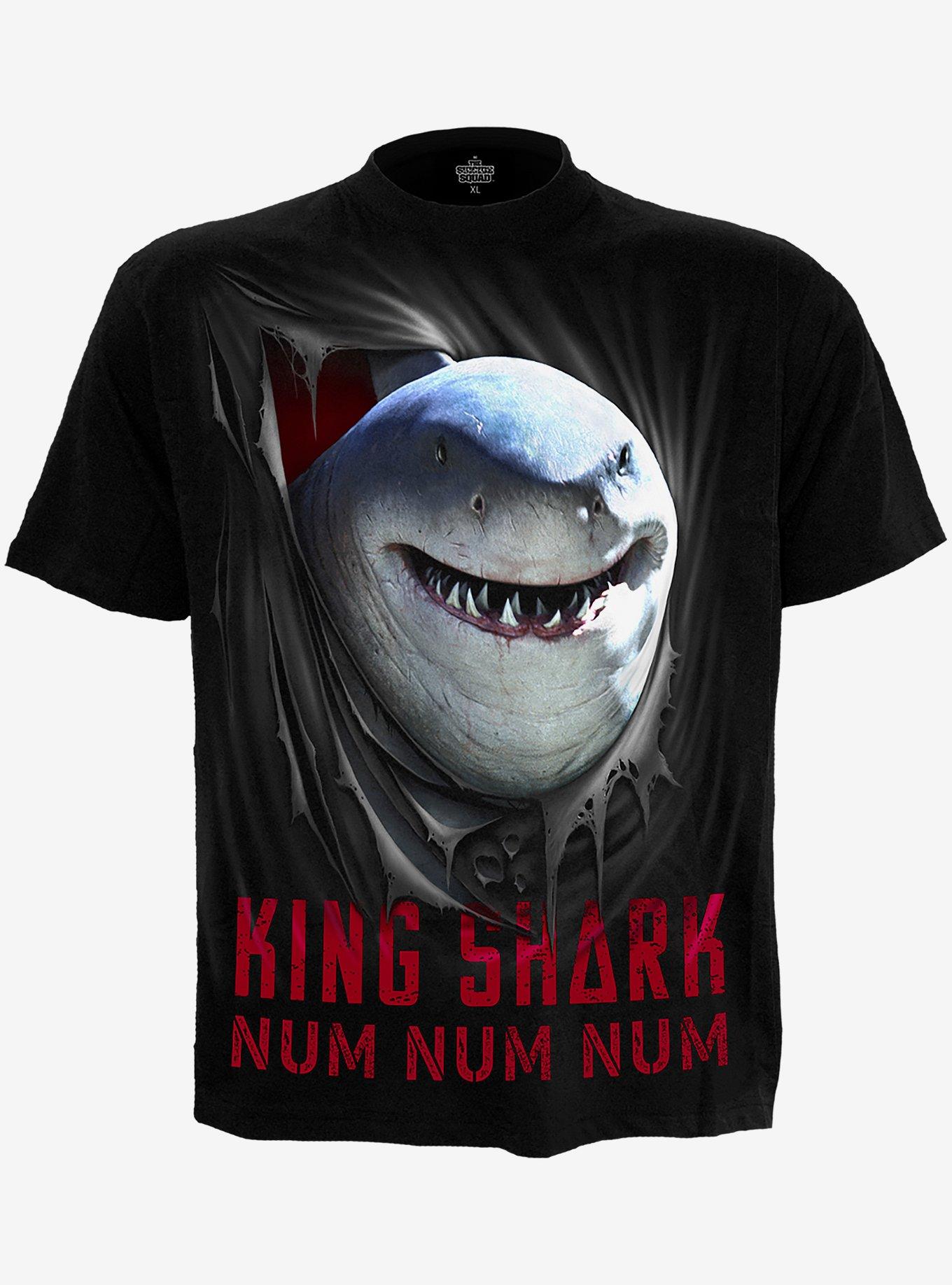 DC Comics The Suicide Squad King Shark Num T-Shirt, BLACK, hi-res