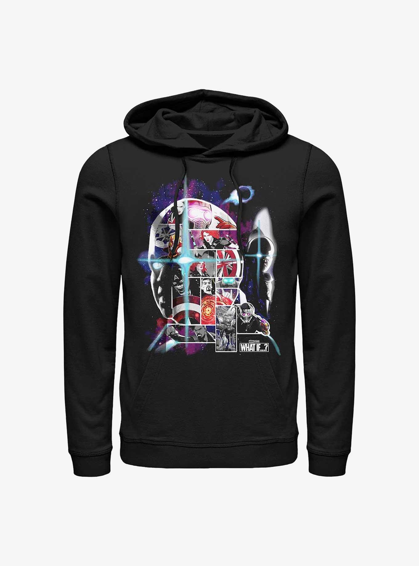 Marvel What If...? The Watcher Face Fill Hoodie, , hi-res