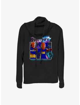 Marvel What If...? The Watcher TIme Space Reality Cowlneck Long-Sleeve Girls Top, , hi-res