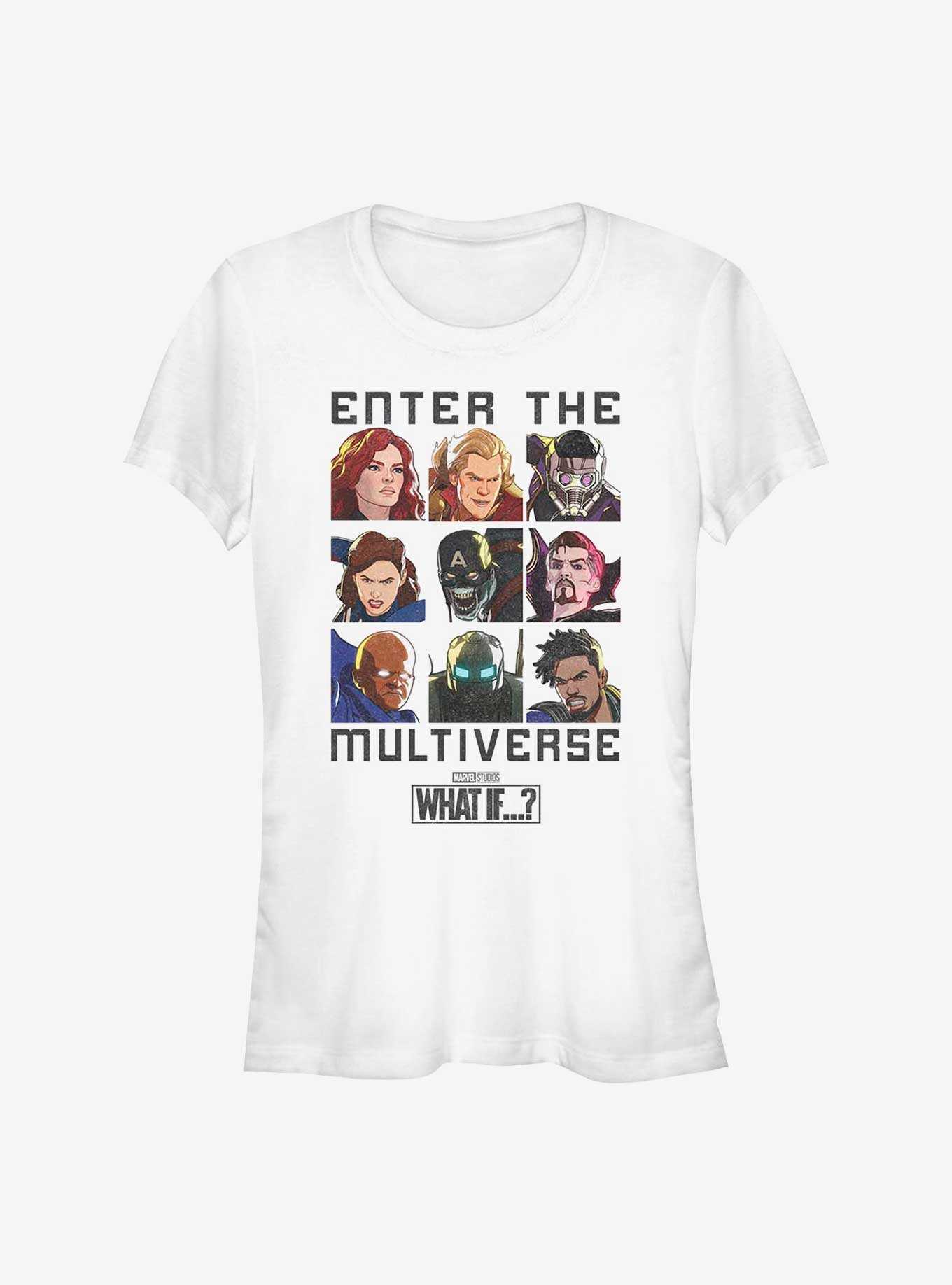 Marvel What If...? Enter The Multiverse Girls T-Shirt, , hi-res