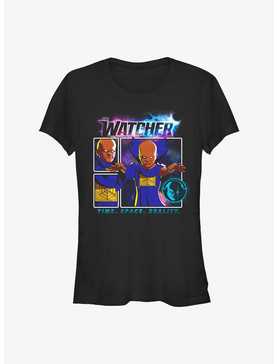 Marvel What If...? The Watcher TIme Space Reality Girls T-Shirt, , hi-res