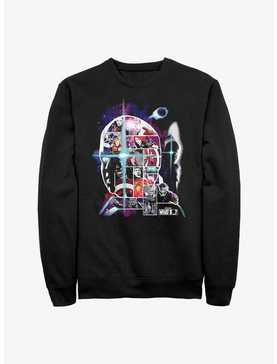 Marvel What If...? The Watcher Face Fill Crew Sweatshirt, , hi-res