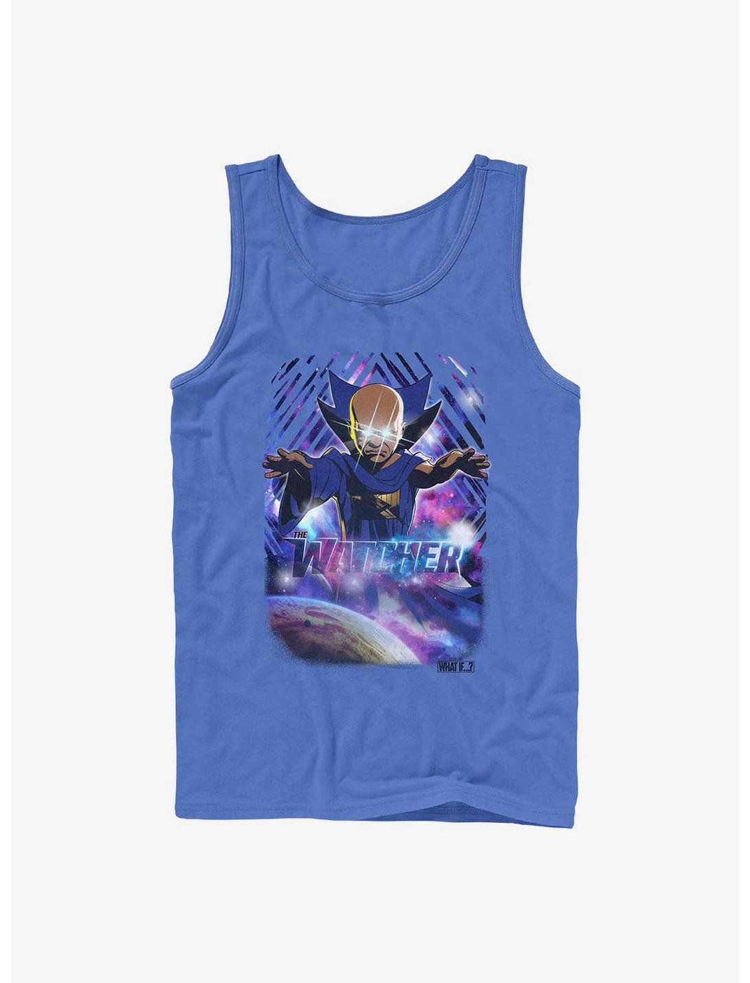 Marvel What If...? The Watcher Never Sleeps Tank, ROYAL, hi-res