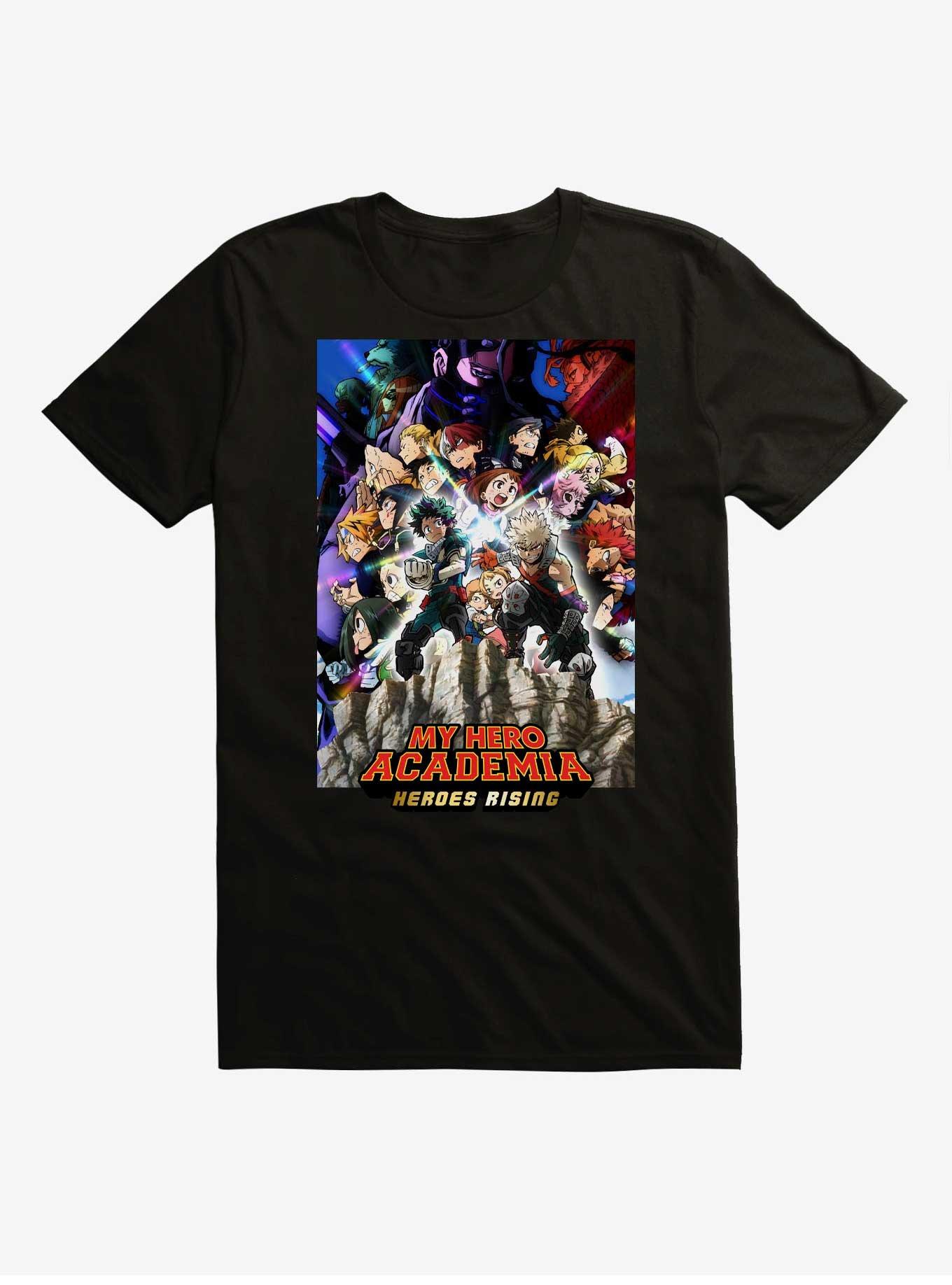 My Hero Academia Heroes Rising Black TShirt BLACK Hot Topic