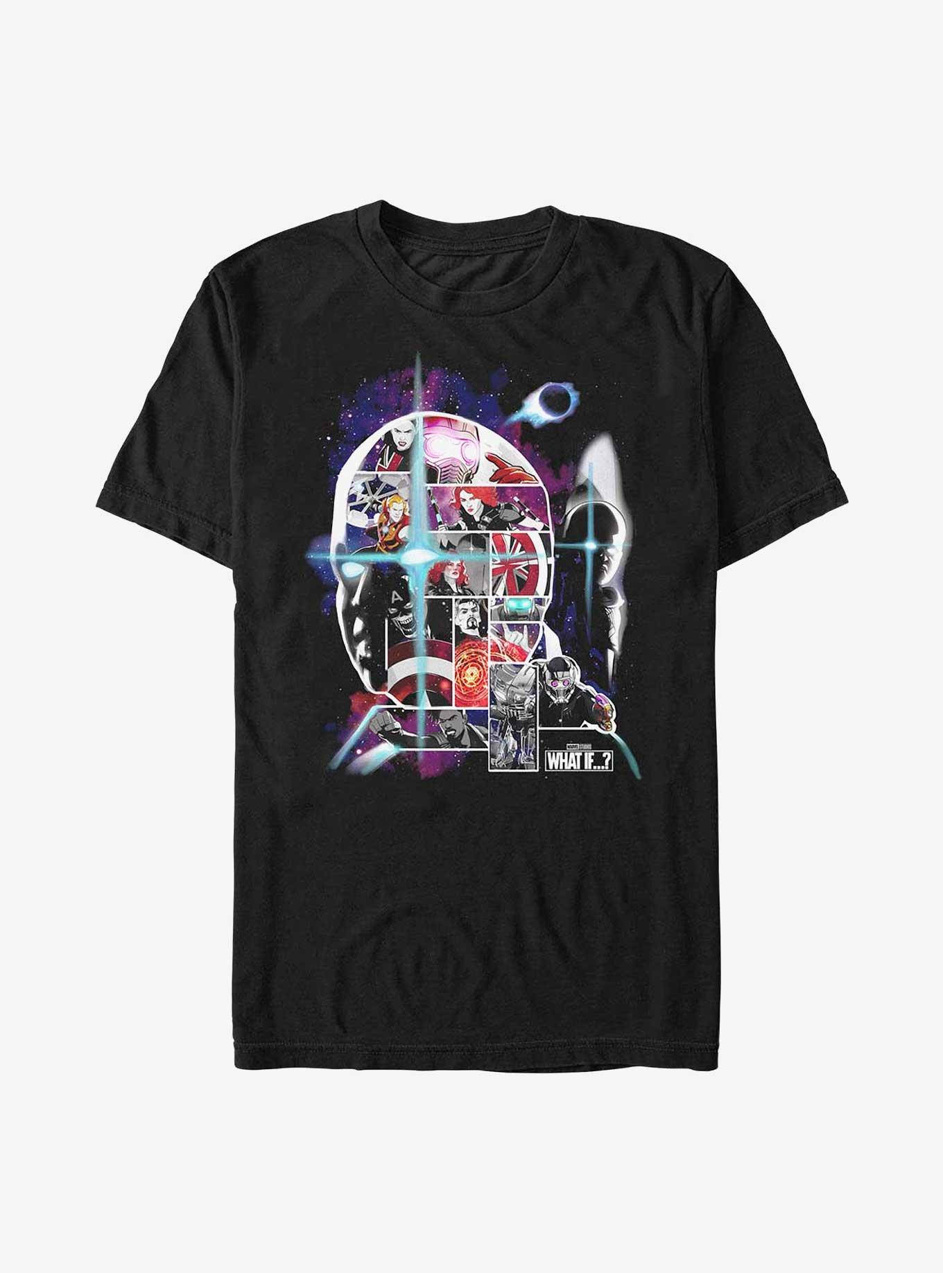 Marvel What If...? The Watcher Face Fill T-Shirt