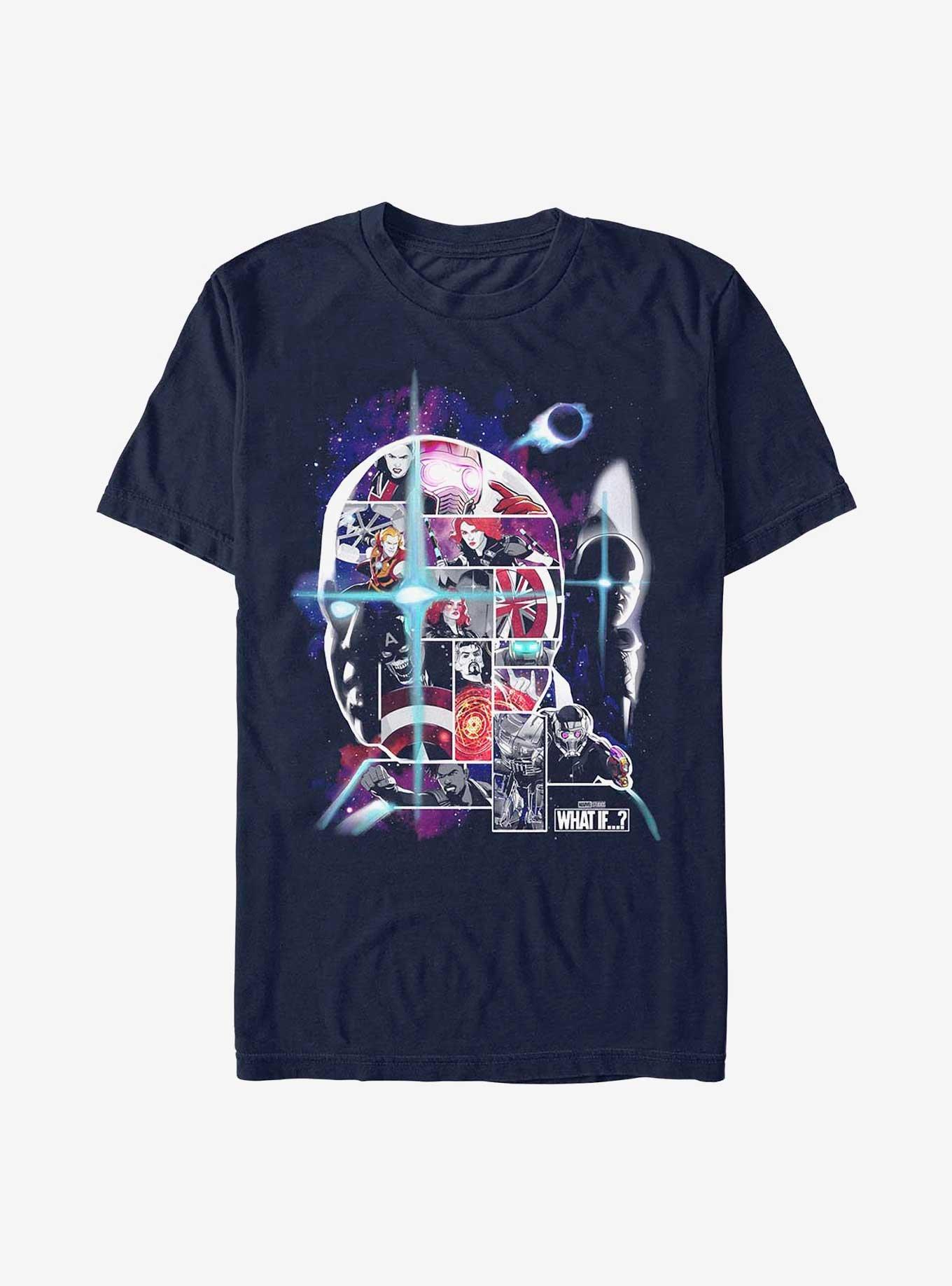 Marvel What If...? The Watcher Face Fill T-Shirt