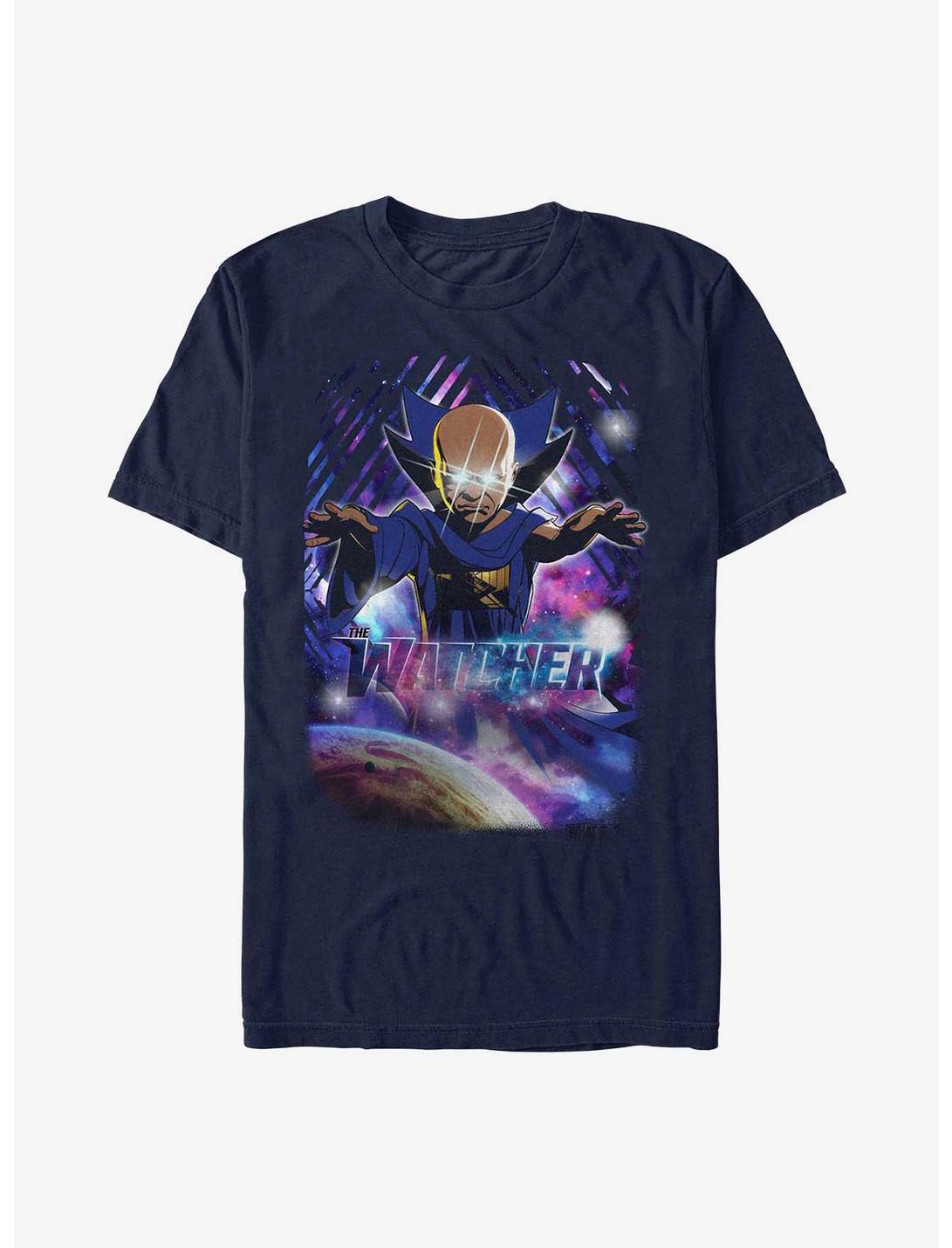 Marvel What If...? The Watcher Never Sleeps T-Shirt, NAVY, hi-res