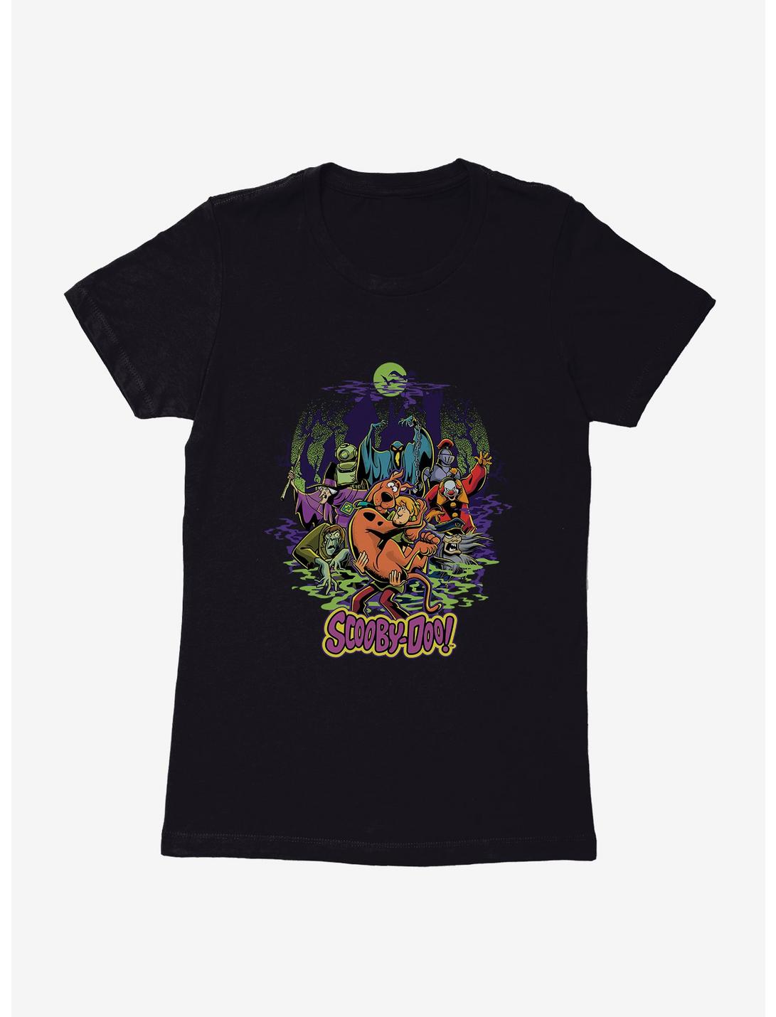 Scooby-Doo Spooky Monsters Shaggy And Scooby Womens T-Shirt, , hi-res