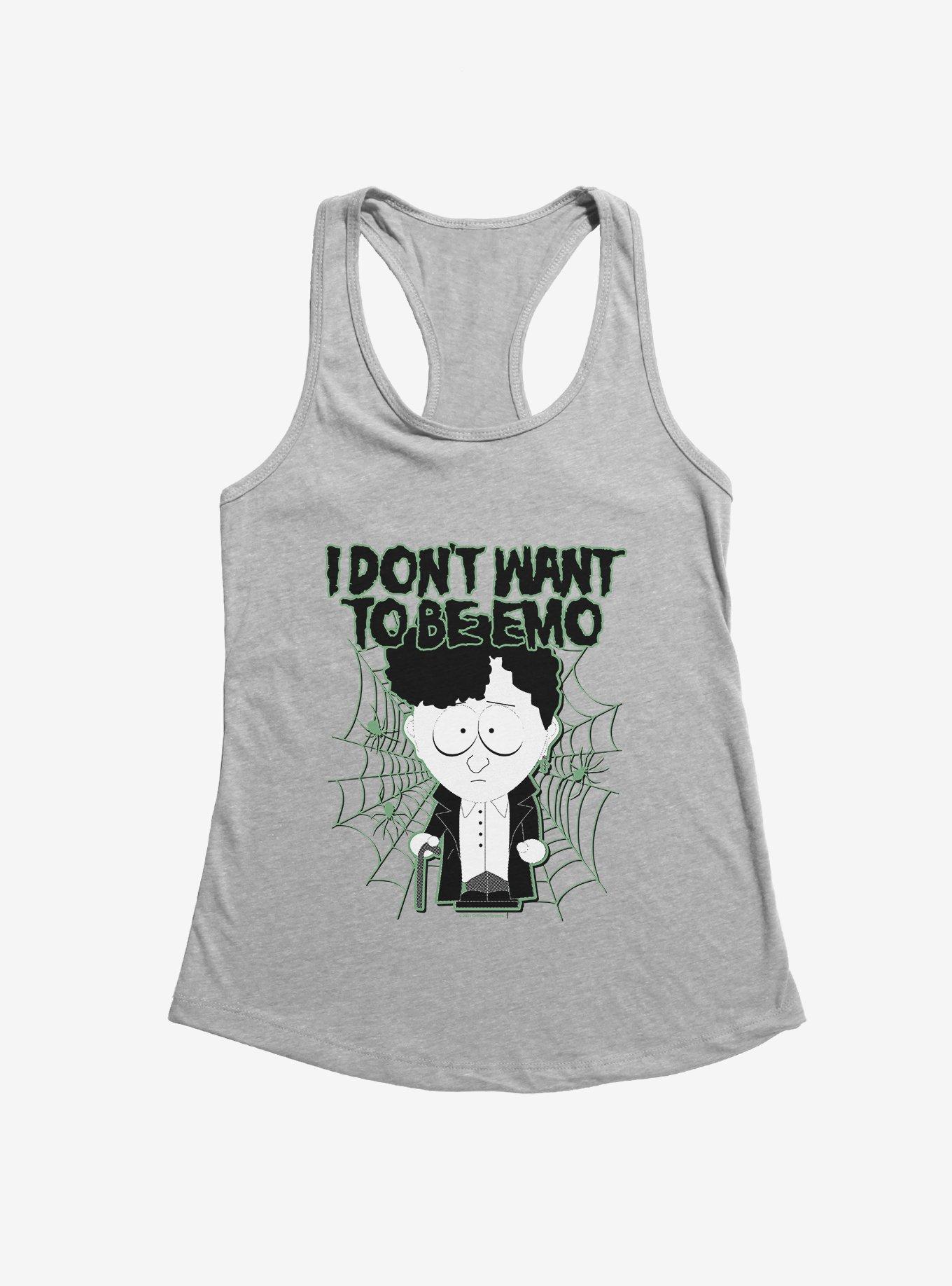 South Park I Don T Want To Be Emo Girls Tank Hot Topic