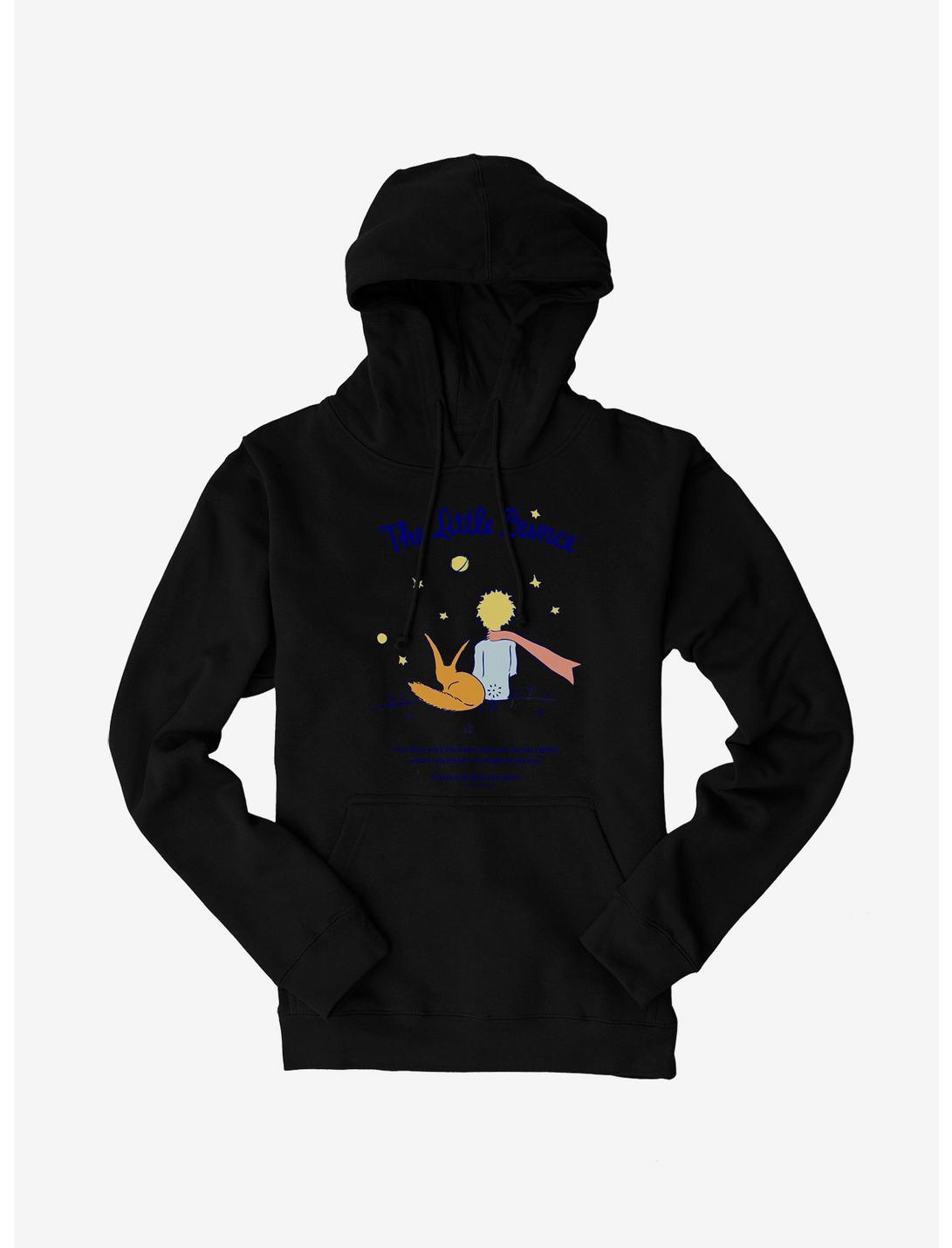 The Little Prince Only With The Heart Hoodie, BLACK, hi-res