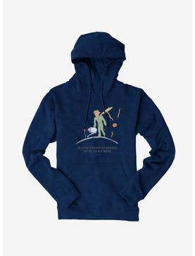 The Little Prince You Are My Rose Hoodie, NAVY, hi-res
