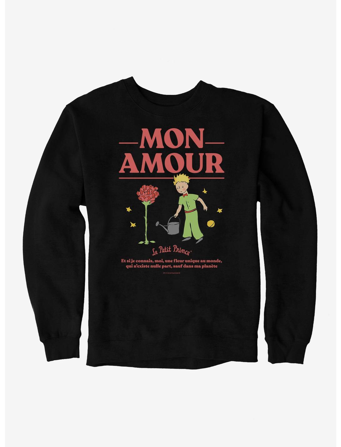 The Little Prince Mon Amour Sweatshirt, BLACK, hi-res