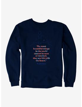 The Little Prince Most Beautiful Things Sweatshirt, NAVY, hi-res