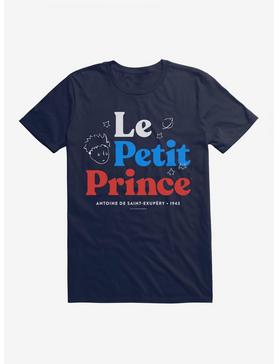 The Little Prince Le Petit Prince Typography T-Shirt, MIDNIGHT NAVY, hi-res