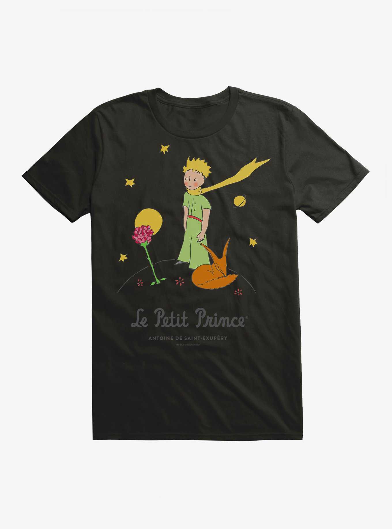 The Little Prince The Fox And Rose T-Shirt, , hi-res