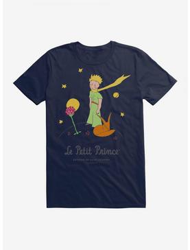 The Little Prince The Fox And Rose T-Shirt, MIDNIGHT NAVY, hi-res