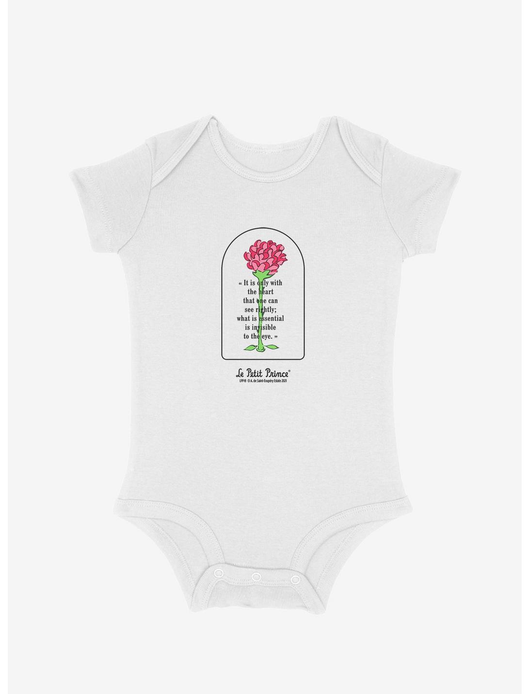 The Little Prince Rose Infant Bodysuit, WHITE, hi-res