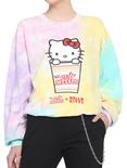 Nissin Cup Noodles X Hello Kitty Tie-Dye Girls Sweatshirt, MULTI, hi-res