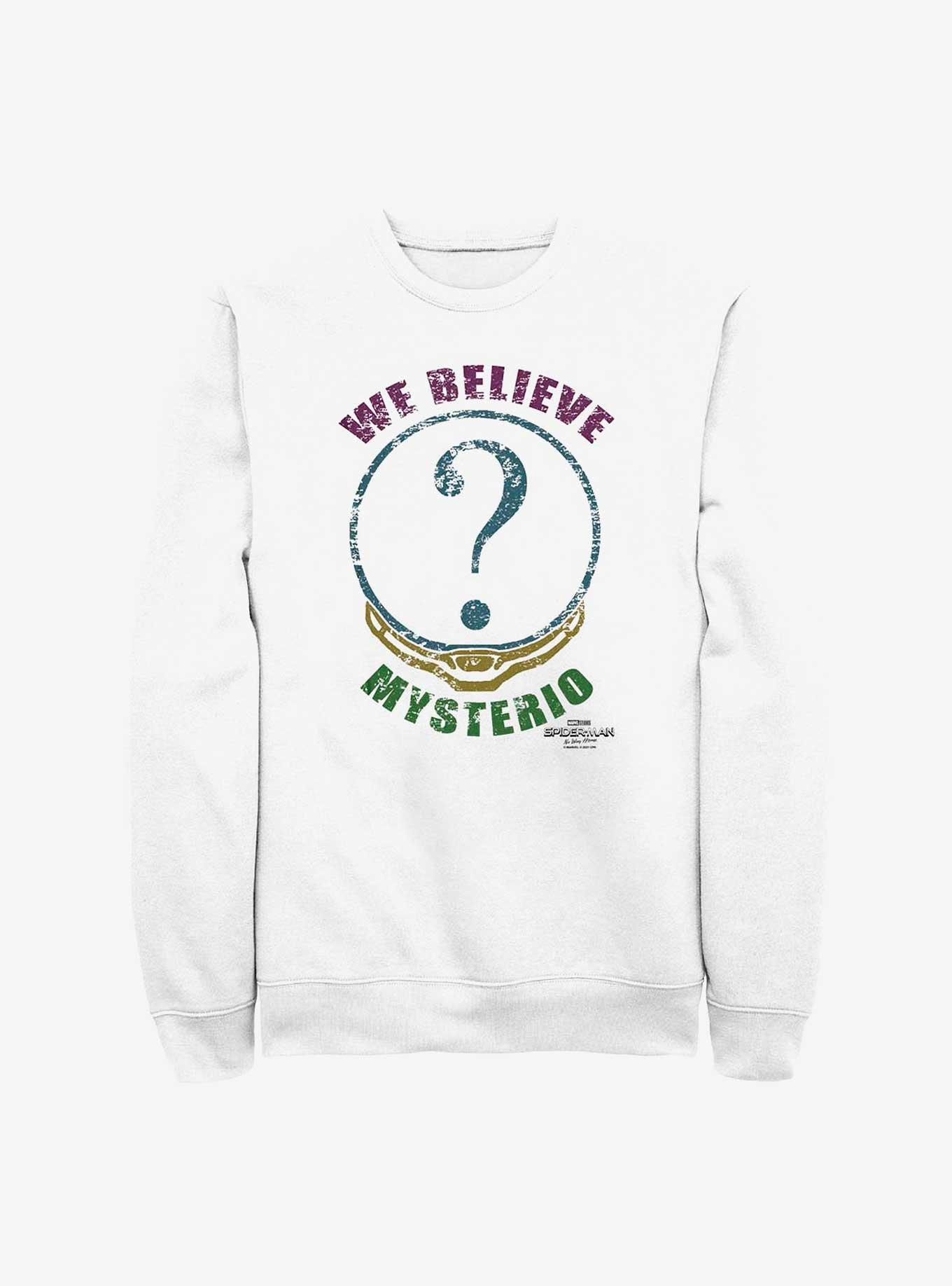 Marvel Spider-Man: No Way Home Believe Mysterio Sweatshirt, , hi-res