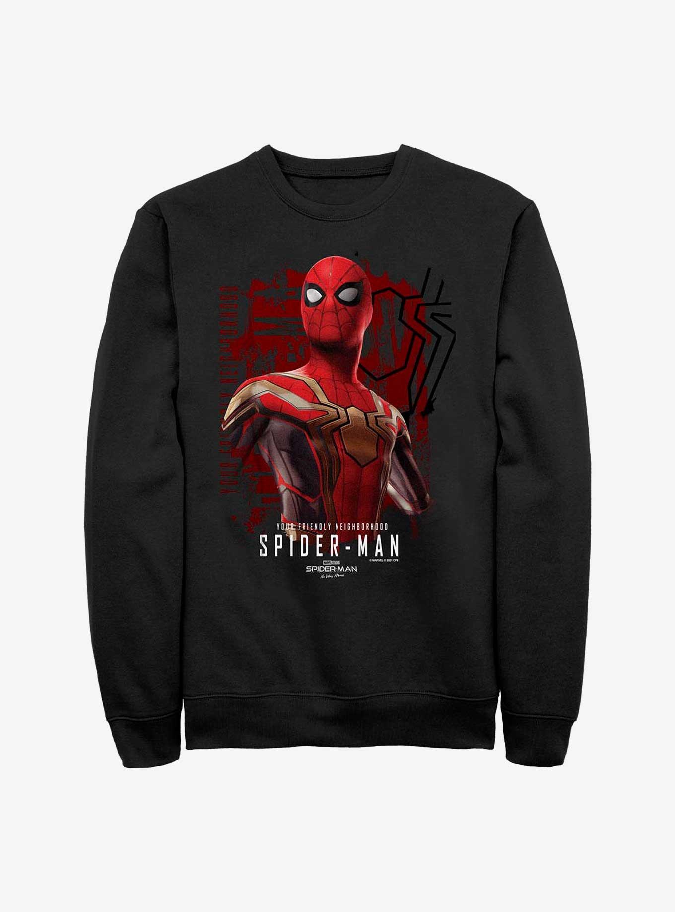 Marvel Spider-Man: No Way Home The Hero Sweatshirt, BLACK, hi-res