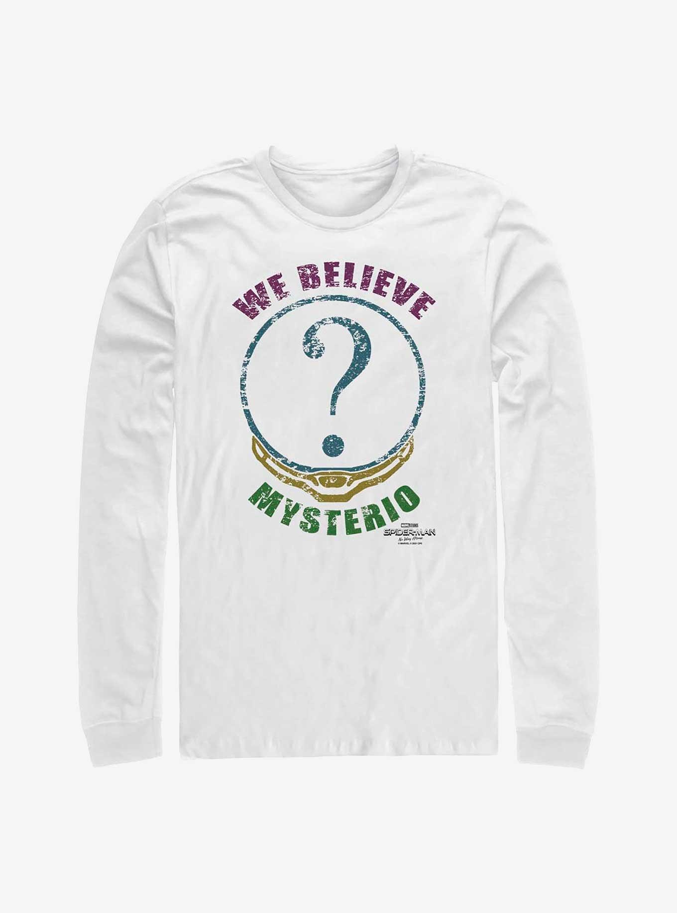 Marvel Spider-Man: No Way Home Believe Mysterio Long-Sleeve T-Shirt, , hi-res