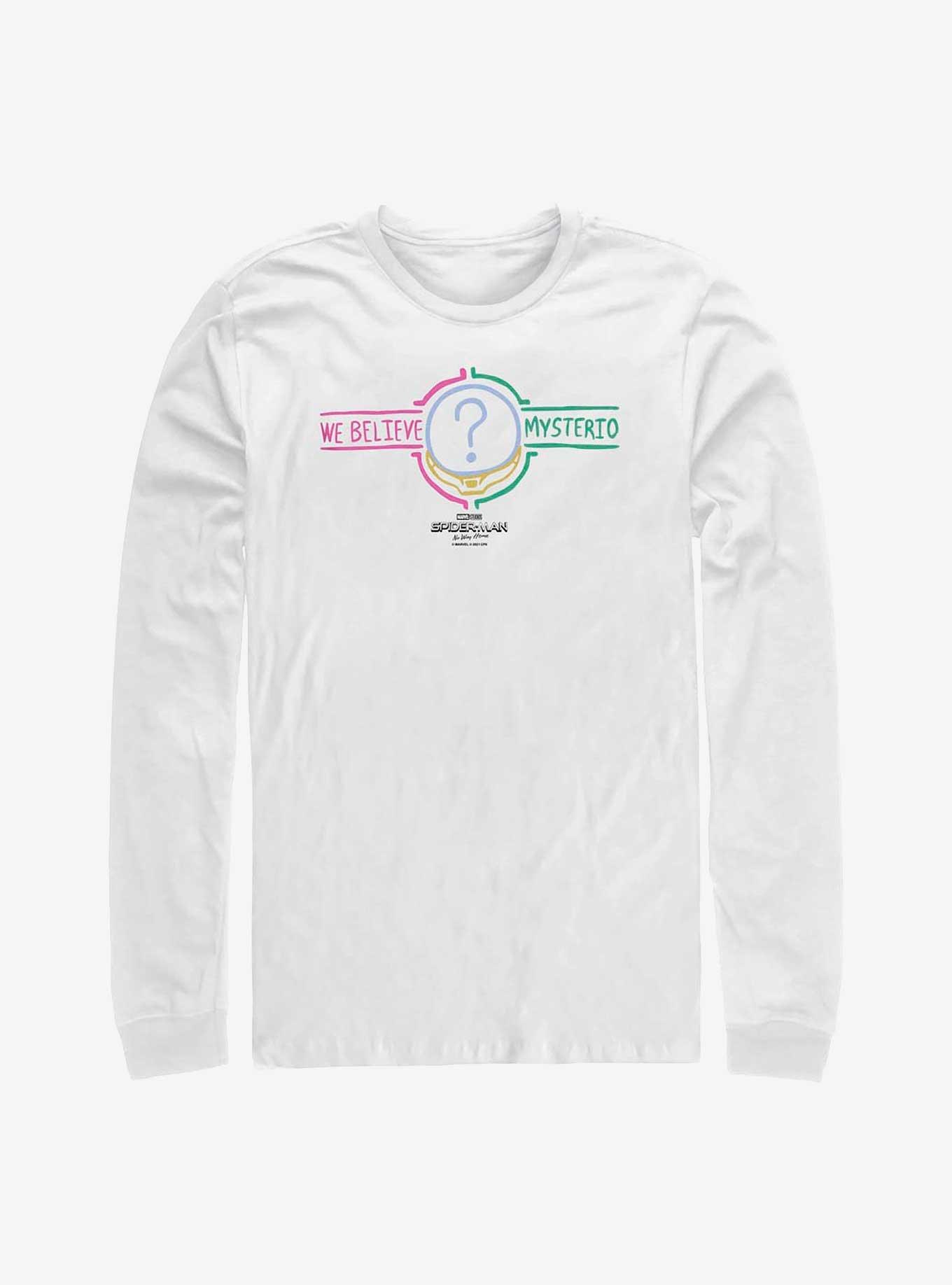 Marvel Spider-Man: No Way Home Believe Mysterio Long-Sleeve T-Shirt, , hi-res
