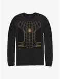 Marvel Spider-Man: No Way Home The Black Suit Spider-Man Long-Sleeve T-Shirt, BLACK, hi-res