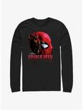 Marvel Spider-Man: No Way Home Spider-Man Profile Long-Sleeve T-Shirt, BLACK, hi-res