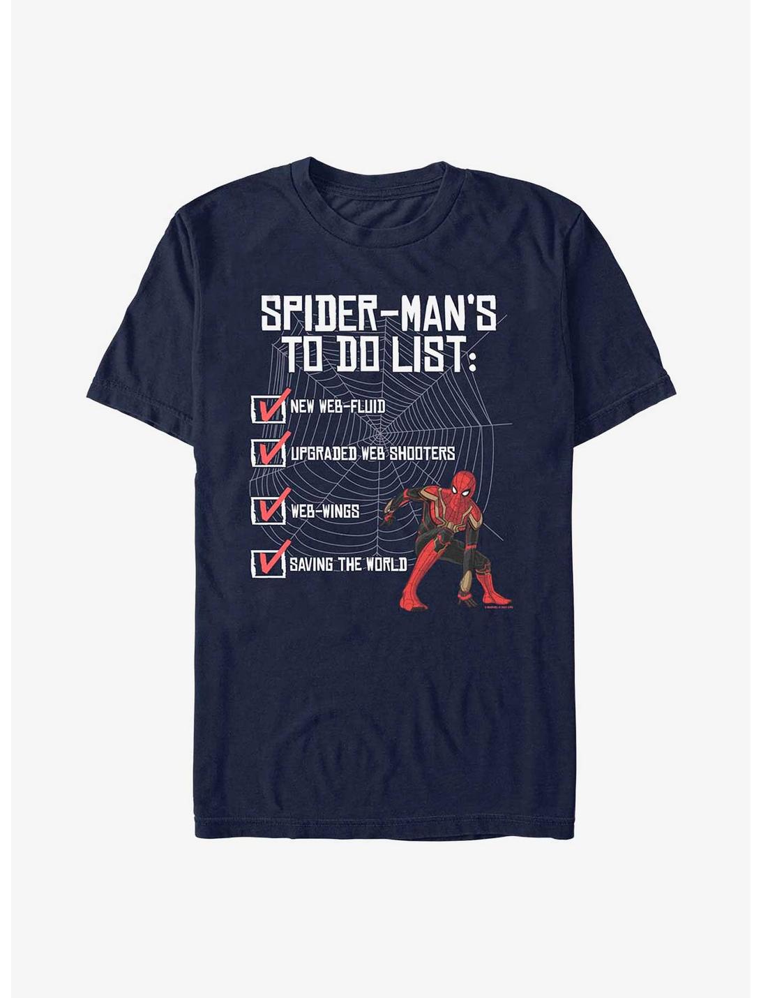 Marvel Spider-Man: No Way Home Spider-Man To Do T-Shirt, NAVY, hi-res