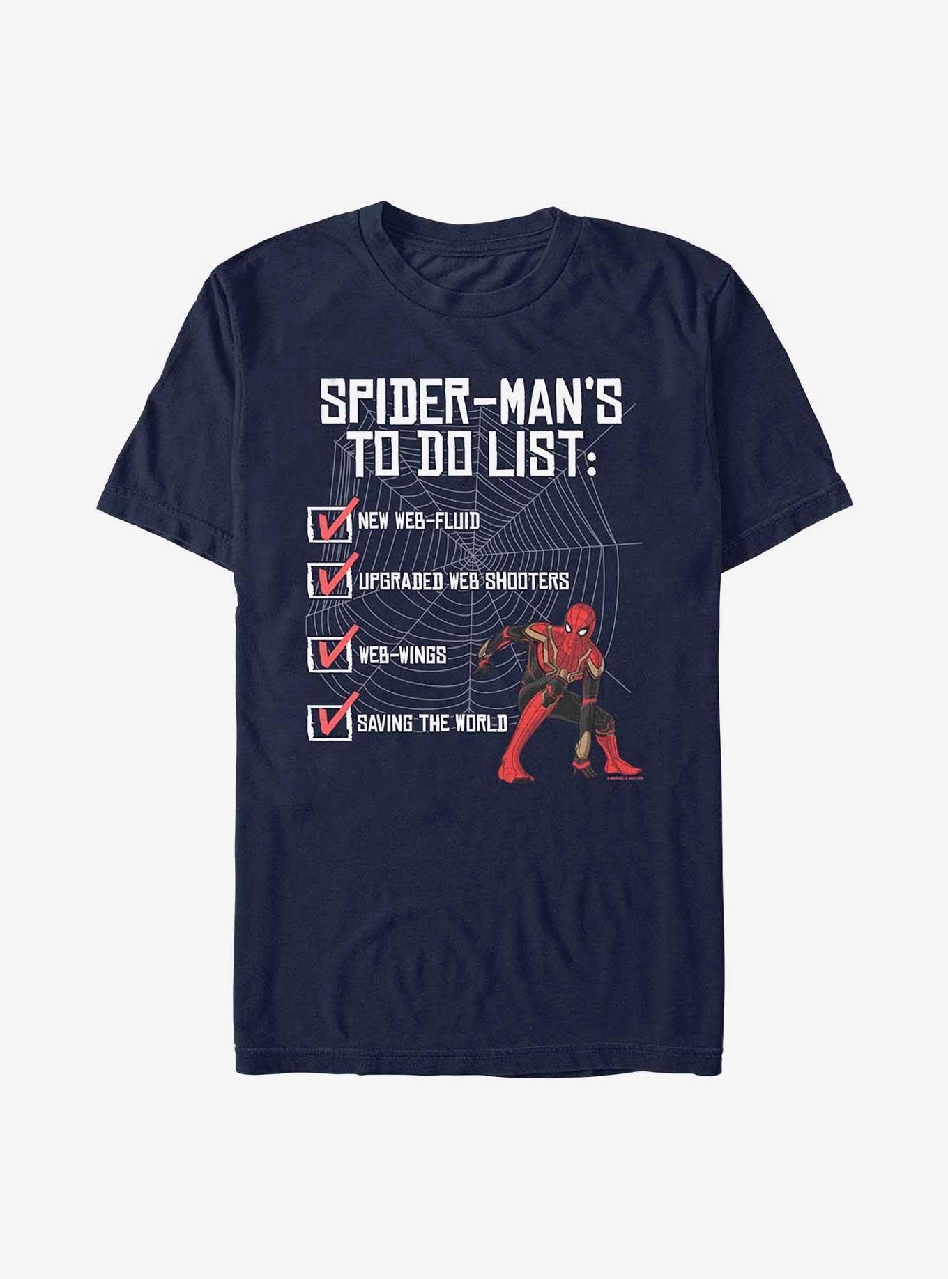 Marvel Spider-Man: No Way Home Spider-Man To Do T-Shirt, , hi-res
