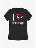 Marvel Spider-Man: No Way Home Heart Spider-Man Womens T-Shirt, BLACK, hi-res