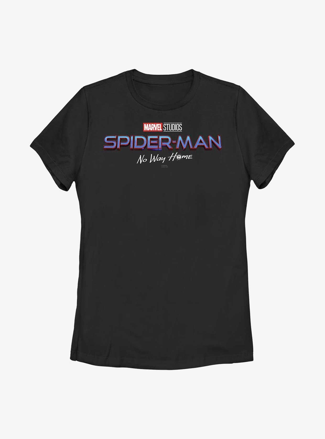 Marvel Spider-Man: No Way Home Logo Womens T-Shirt, BLACK, hi-res