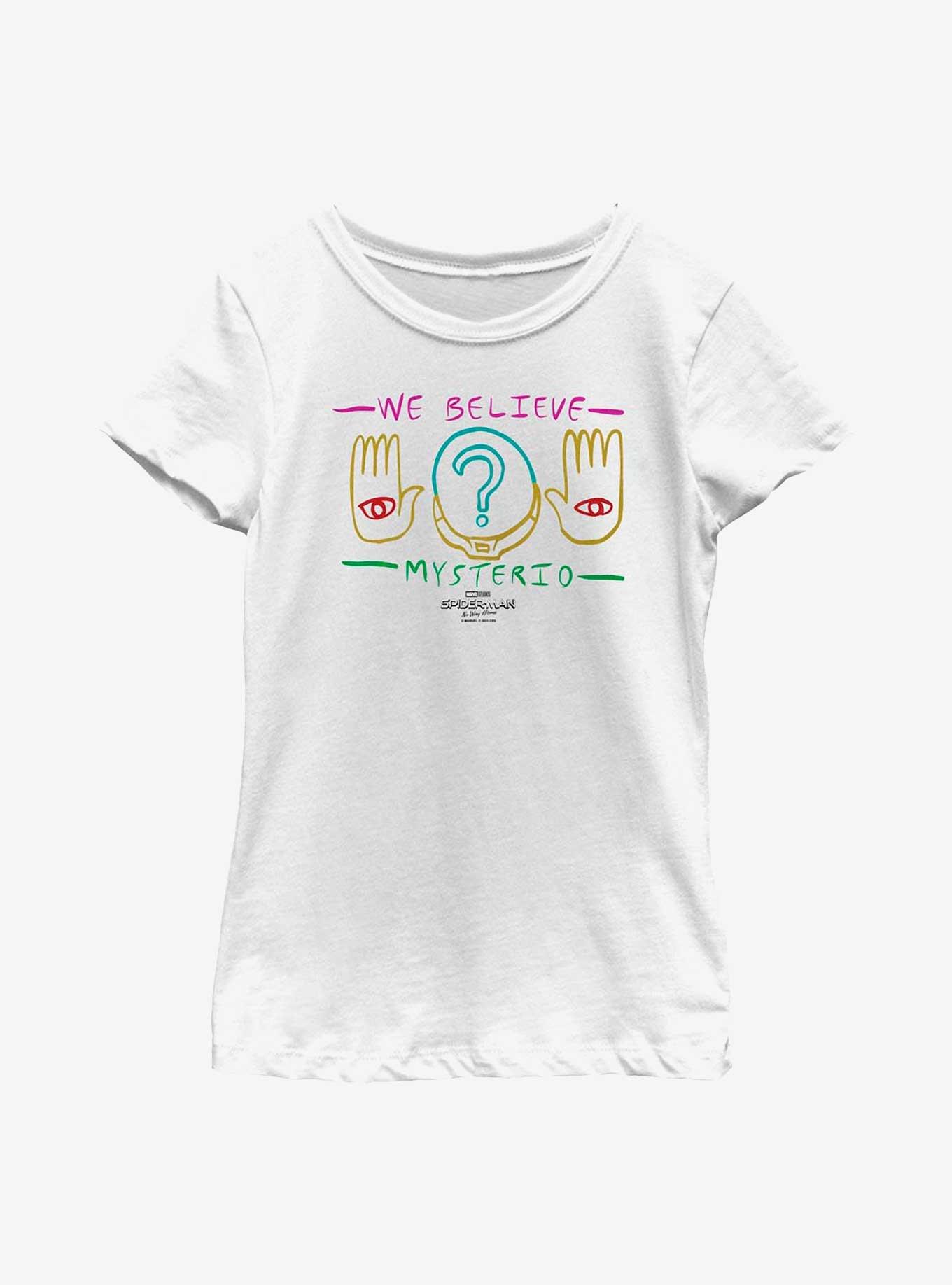 Marvel Spider-Man: No Way Home Believe Mysterio Youth Girls T-Shirt, , hi-res