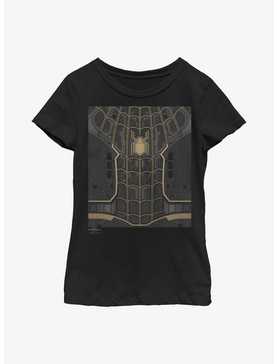 Marvel Spider-Man: No Way Home The Black Suit Spider-Man Youth Girls T-Shirt, , hi-res