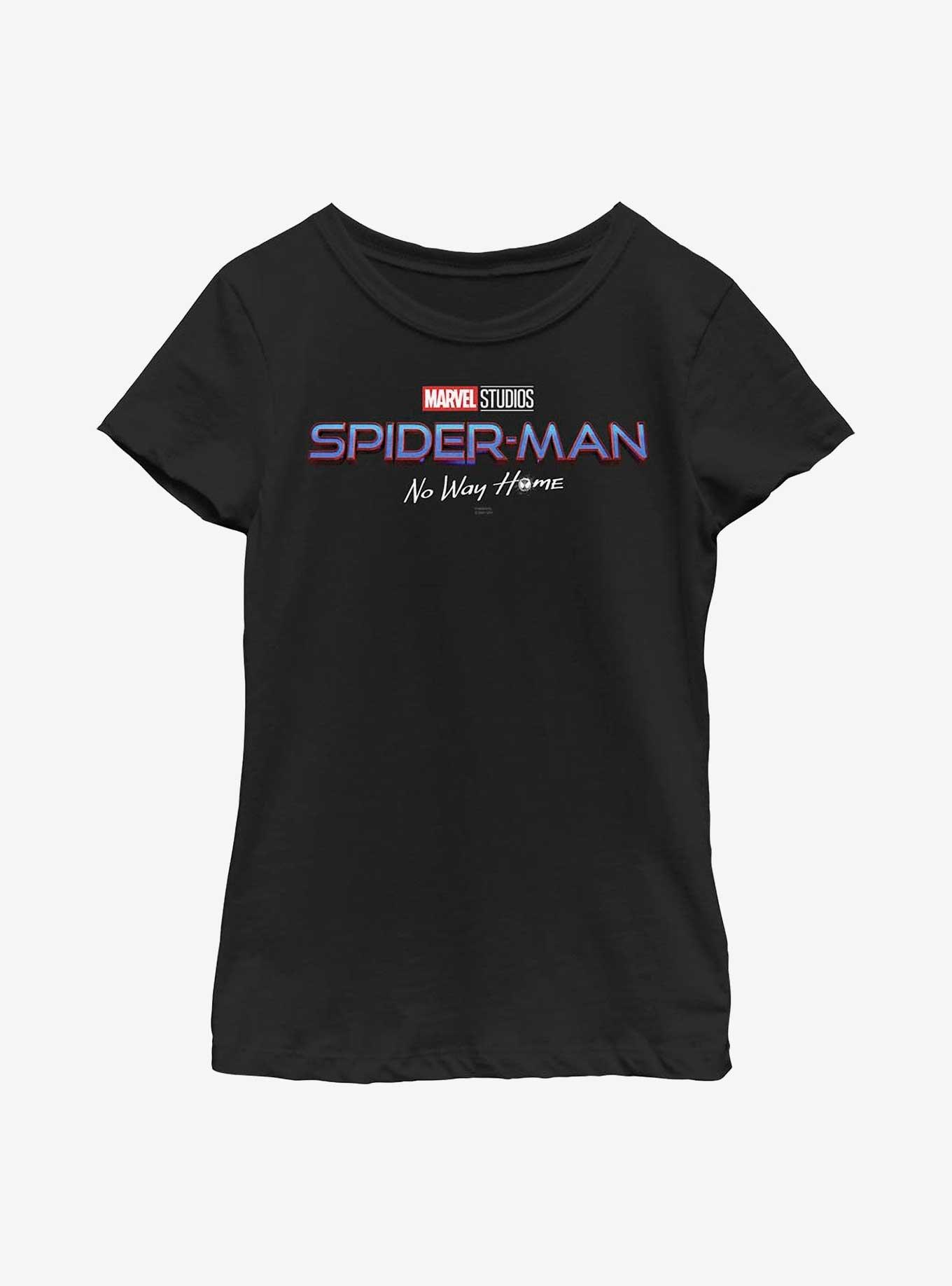 Marvel Spider-Man: No Way Home Logo Youth Girls T-Shirt, , hi-res