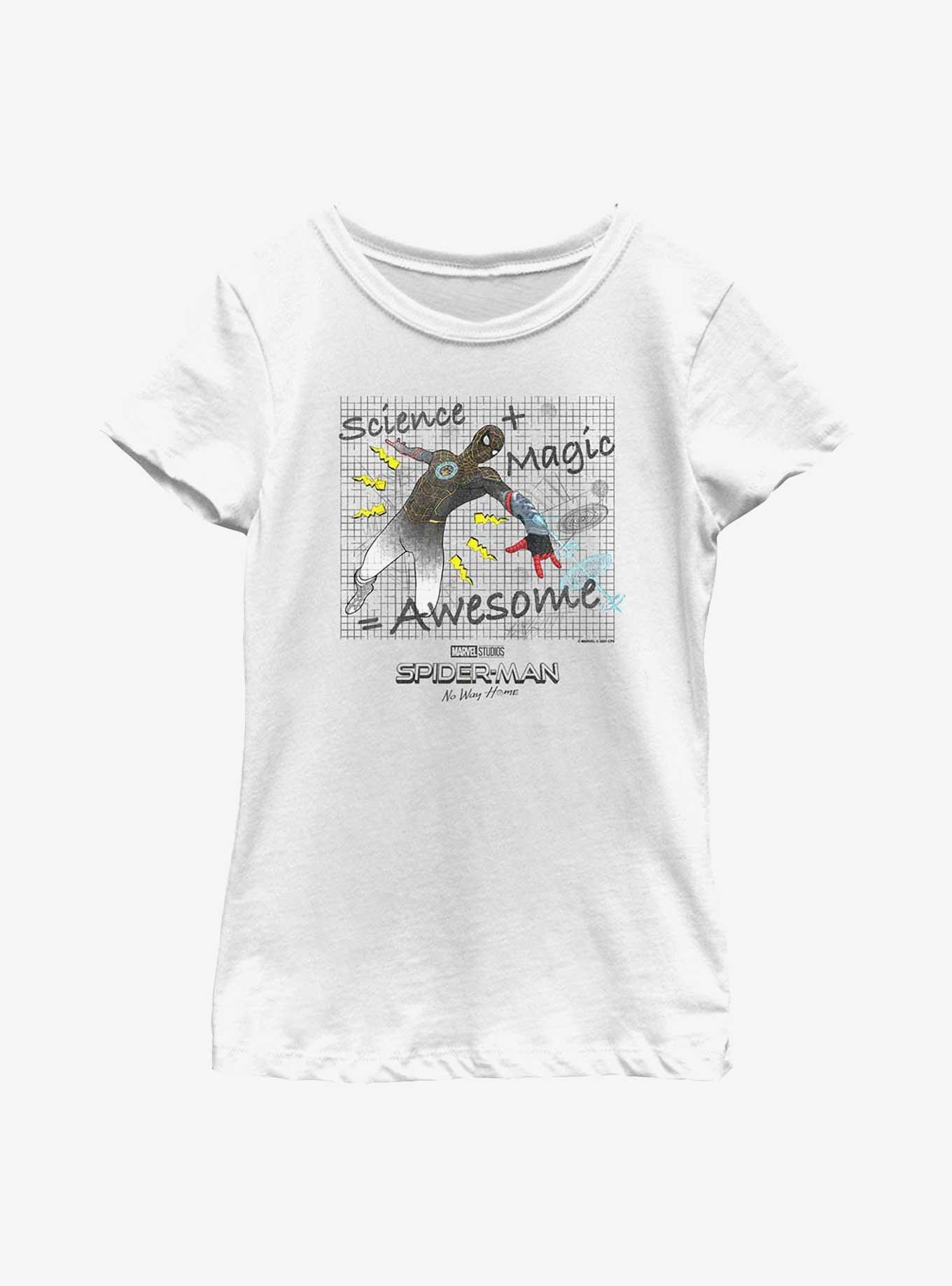 Marvel Spider-Man: No Way Home Science Magic Youth Girls T-Shirt, , hi-res