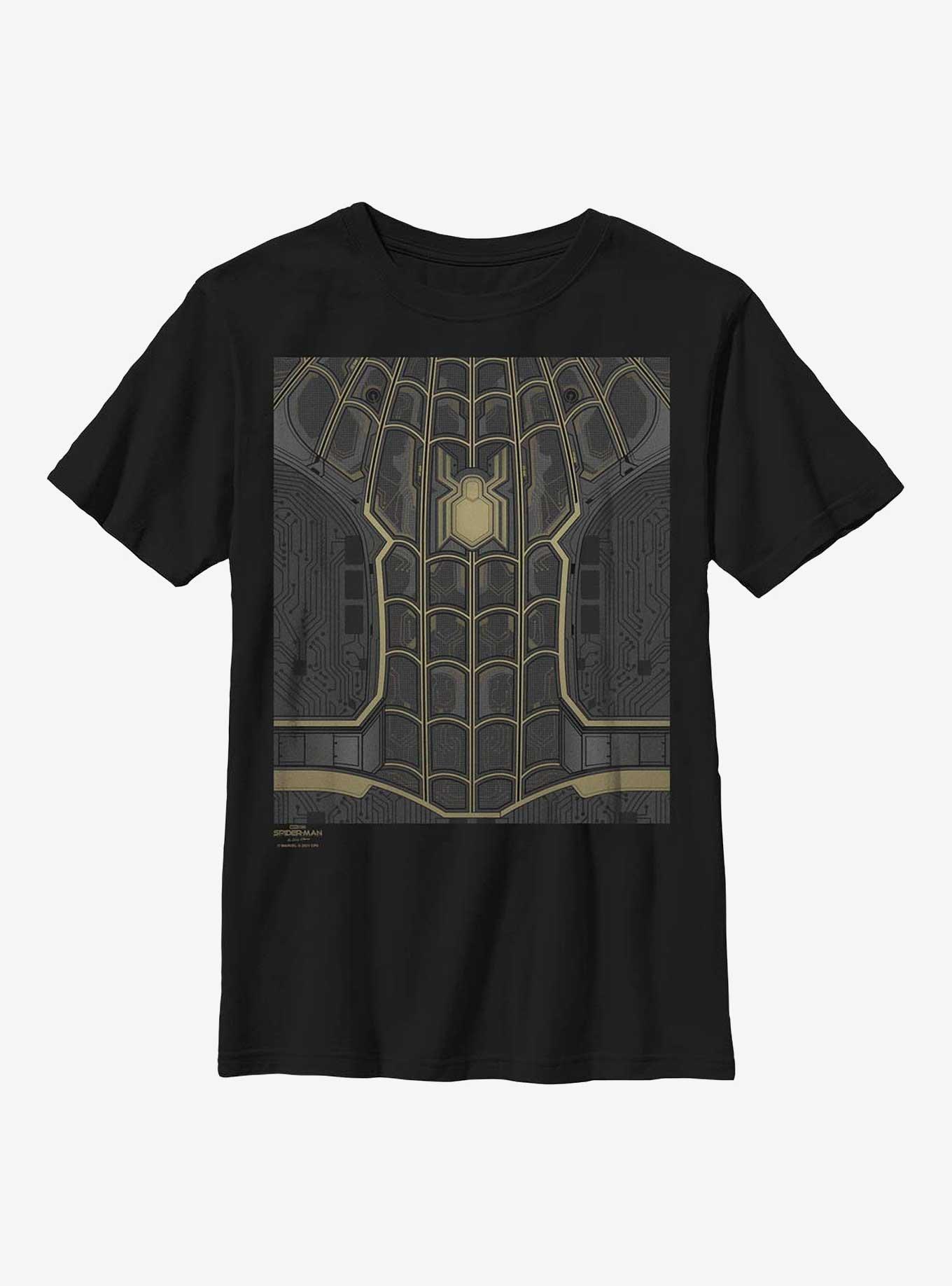 Marvel Spider-Man: No Way Home The Black Suit Spider-Man Youth T-Shirt, , hi-res