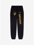 Harry Potter Hufflepuff Collegiate Joggers - BoxLunch Exclusive, BLACK, hi-res
