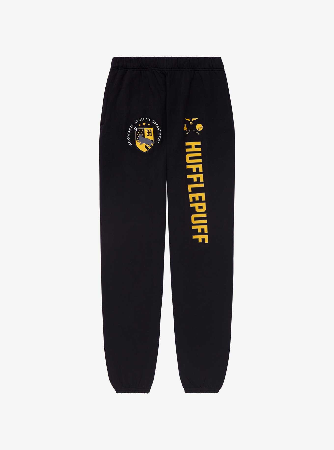 Harry Potter Hufflepuff Collegiate Joggers - BoxLunch Exclusive, , hi-res