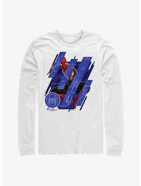 Marvel Spider-Man: No Way Home Schematic Panels Long-Sleeve T-Shirt, , hi-res